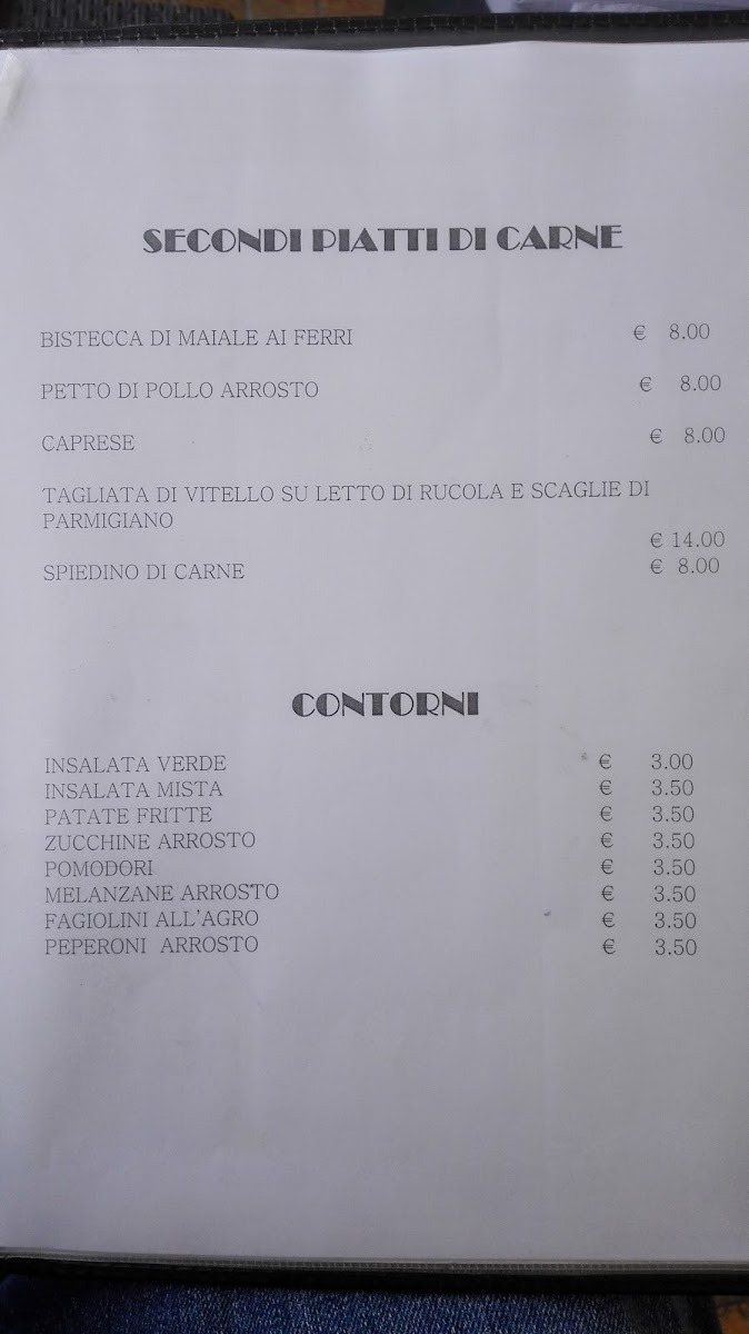 Menu Il Quadrifoglio-2